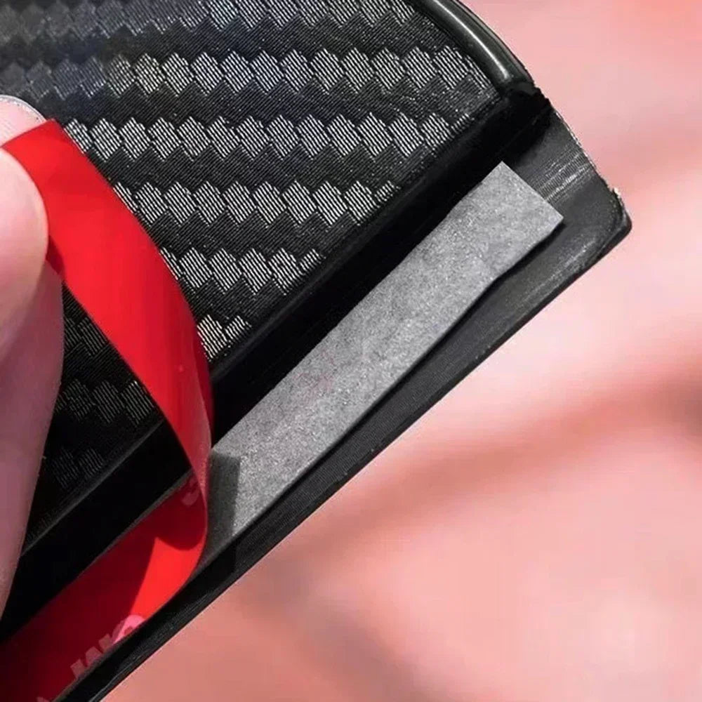 2Pcs Carbon Fiber Car Rearview Mirror Eyebrow Rain Cover for Suzuki Swift Car Accessories