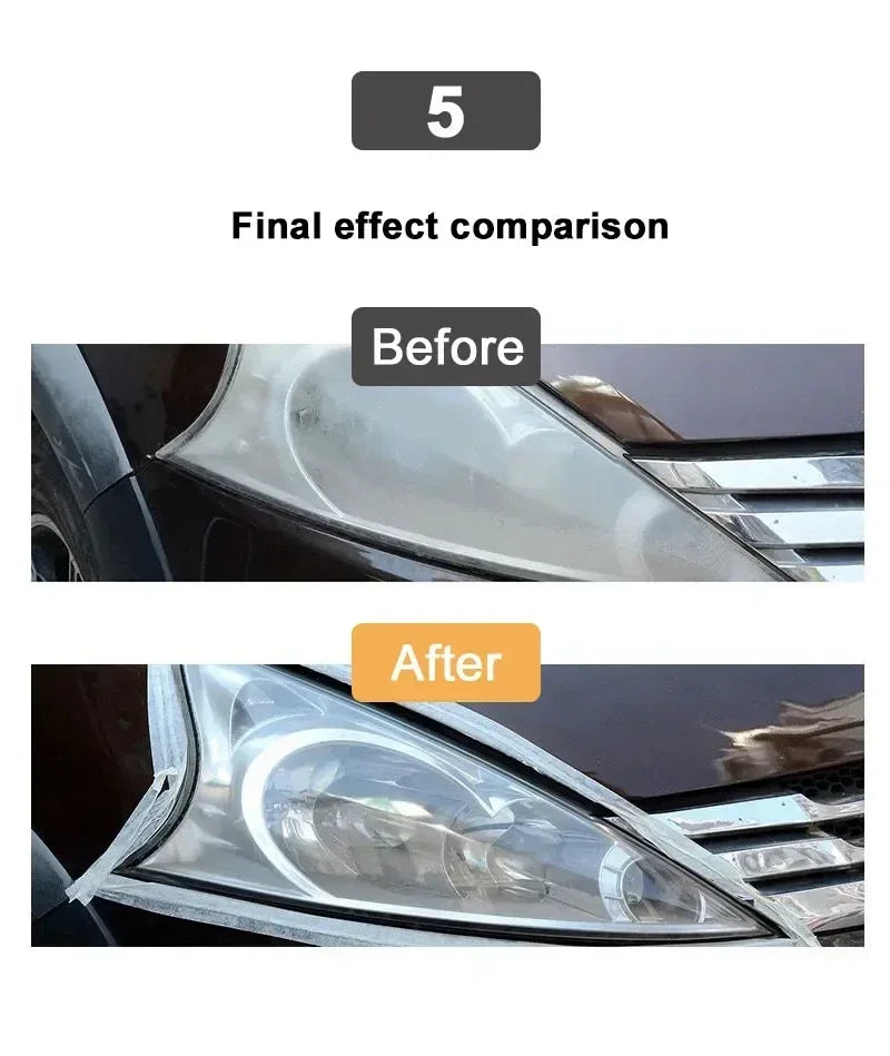 Universal maintenance fluid for car headlights, heat-resistant, long-lasting protective maintenance, repair agent update,new