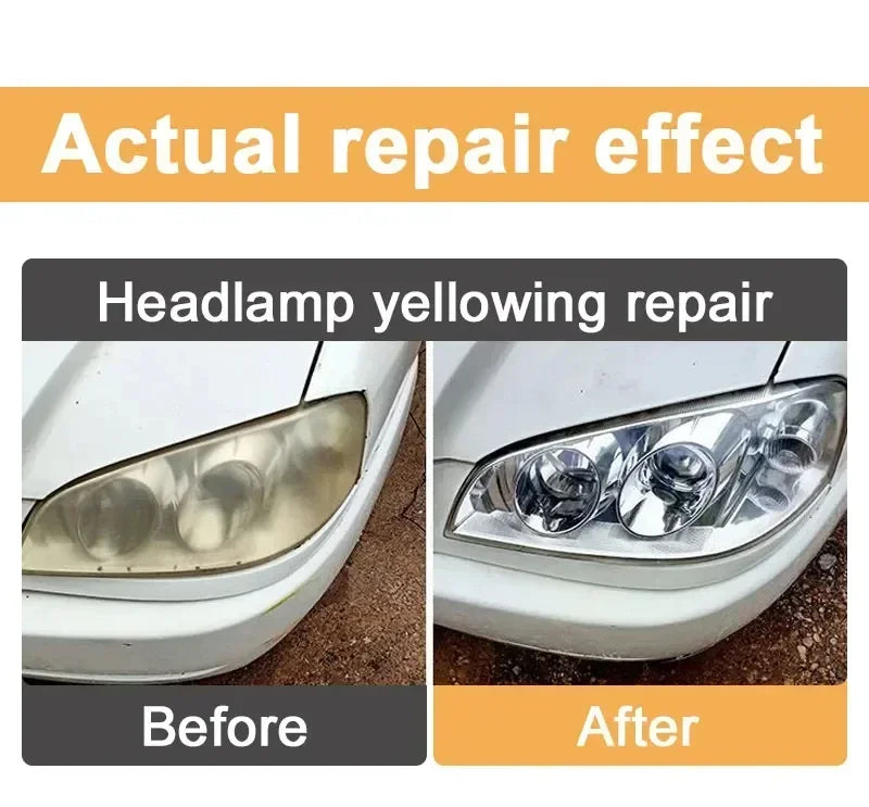 Universal maintenance fluid for car headlights, heat-resistant, long-lasting protective maintenance, repair agent update,new