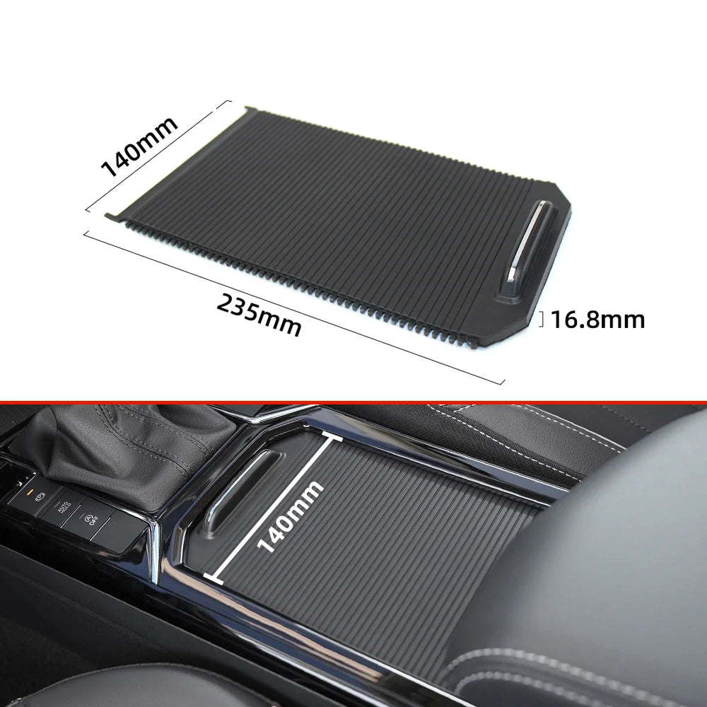 For Volkswagon VW Passat 2019-2025 New Car Interior Sliding Shutters Cup Holder Roller Blind Cover Replacement 3GB863241