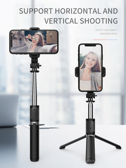 40" Cell Phone Selfie Stick Tripod, Extendable Selfie Stick All-in-1 Smartphone Tripod Stand With Wireless Remote 360°Rotation For IPhone 14/13/12/12 Pro/11/11 Pro/XS/XR/X/8/7 Plus, For Samsung, Google, LG, Sony Smartphones