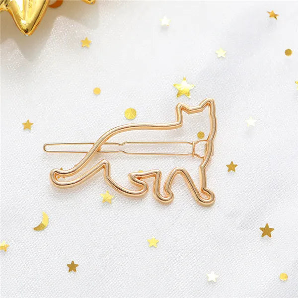 Cat  Hair Clip Barrette For Women Girl Hairpin