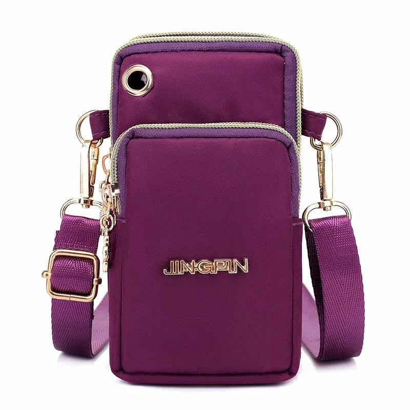 Casual Waterproof Nylon Crossbody Bags Women Messenger Shoulder Bag