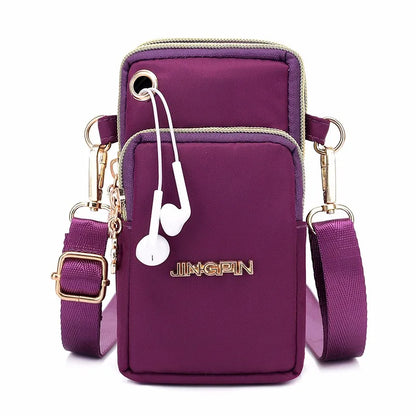 Casual Waterproof Nylon Crossbody Bags Women Messenger Shoulder Bag