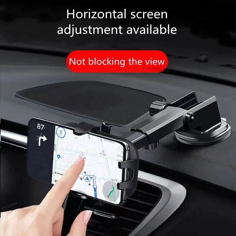 Sucker Car Phone Holder Mount Stand Suction Cup Smartphone Mobile Cell Support in Car Bracket For iPhone Xiaomi Huawei Samsung