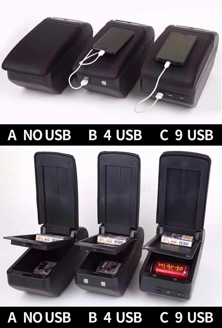 For Mitsubishi Attrage Mirage Armrest For Mitsubishi Mirage Space Star Car armrest Box Retrofit parts car accessorie Storage box