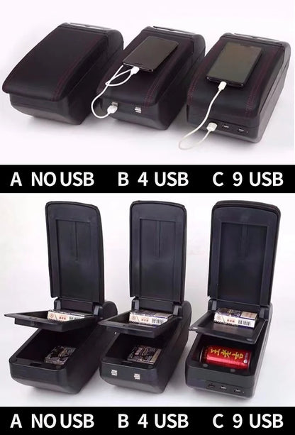 For Mitsubishi Attrage Mirage Armrest For Mitsubishi Mirage Space Star Car armrest Box Retrofit parts car accessorie Storage box