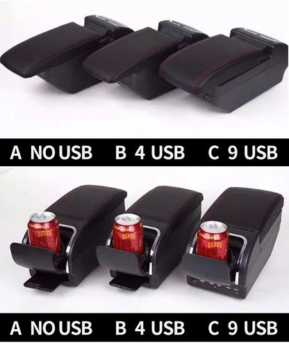 For Mitsubishi Attrage Mirage Armrest For Mitsubishi Mirage Space Star Car armrest Box Retrofit parts car accessorie Storage box