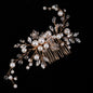 Hair Comb Luxury Metal Side Hair Clips Bridal Plate Hair Headdress Jewellery