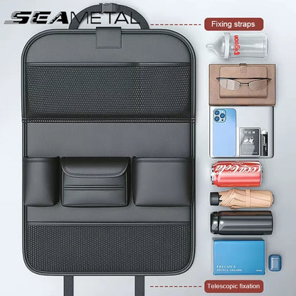 Car Seat Back Organizer Auto Back Seat Storage Bag