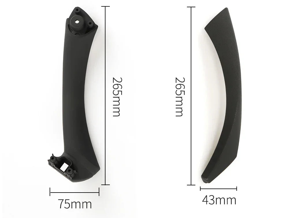 Left Right Car Interior Door Handles Cover Trim For BMW 3 Series E90 E91 E92 E93 2005-2012 316 318 320 325 328i
