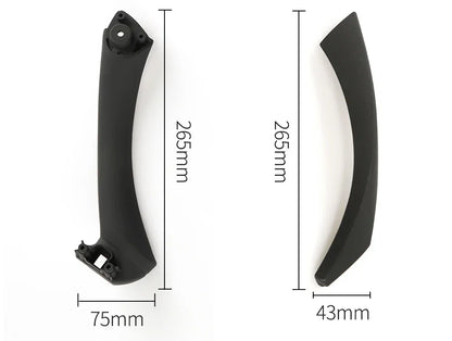 Left Right Car Interior Door Handles Cover Trim For BMW 3 Series E90 E91 E92 E93 2005-2012 316 318 320 325 328i