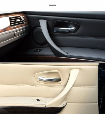 Left Right Car Interior Door Handles Cover Trim For BMW 3 Series E90 E91 E92 E93 2005-2012 316 318 320 325 328i