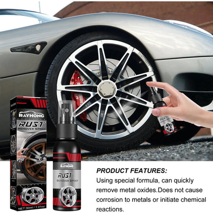 Car Metal Rust Remover Rust Inhibitor Derusting Spray Multipurpose Home Car Hub Anti-Rust Iron Power Cleaning Car Maintenance
