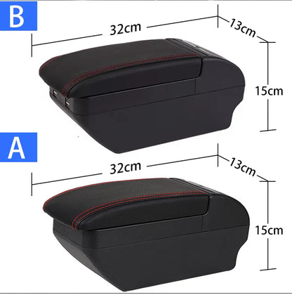 For Mitsubishi Attrage Mirage Armrest For Mitsubishi Mirage Space Star Car armrest Box Retrofit parts car accessorie Storage box