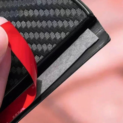 2Pcs Carbon Fiber Car Rearview Mirror Eyebrow Rain Cover for Suzuki Swift Car Accessories