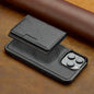 2 in 1 Magnetic Wallet Leather Case For iPhone 16 Pro Max 15 Plus Magsafe Phone Cover Fold Cards bag Kickstand