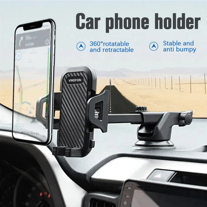 Sucker Car Phone Holder Mount Stand Suction Cup Smartphone Mobile Cell Support in Car Bracket For iPhone Xiaomi Huawei Samsung