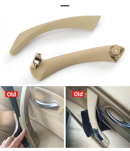Left Right Car Interior Door Handles Cover Trim For BMW 3 Series E90 E91 E92 E93 2005-2012 316 318 320 325 328i