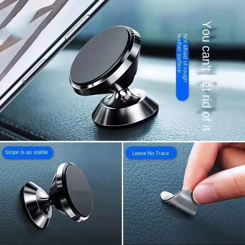 Magnetic Car Phone Holder Magnet Mount Mobile Cell Phone Stand GPS Support For iPhone 14 13 12 Pro Xiaomi Huawei Samsung Oneplus