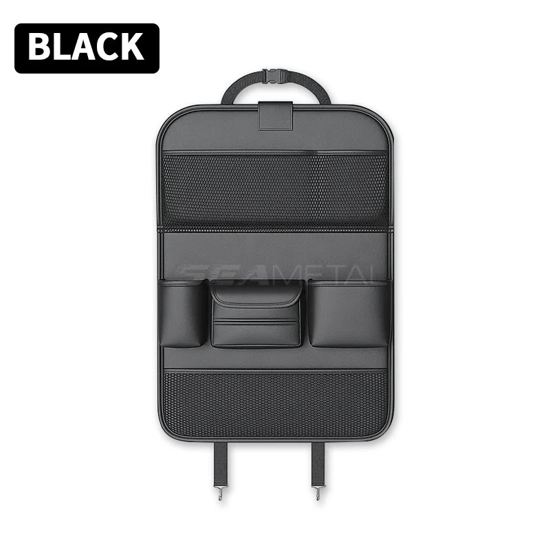 SEAMETAL Car Backseat Storage Bag Multi-Pockets Seat Back Organizer.