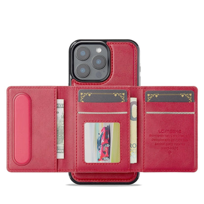 2 in 1 Magnetic Wallet Leather Case For iPhone 16 Pro Max 15 Plus Magsafe Phone Cover Fold Cards bag Kickstand