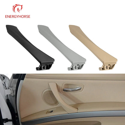 Left Right Car Interior Door Handles Cover Trim For BMW 3 Series E90 E91 E92 E93 2005-2012 316 318 320 325 328i