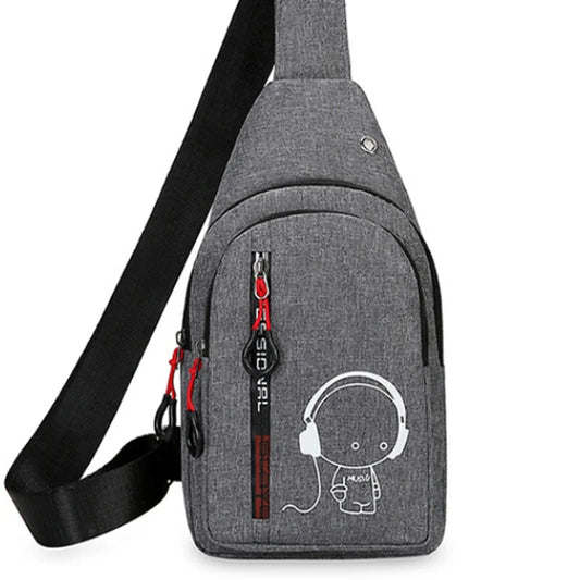 Men's and women's crossbody bag outdoor sports running