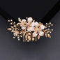 Hair Comb Luxury Metal Side Hair Clips Bridal Plate Hair Headdress Jewellery