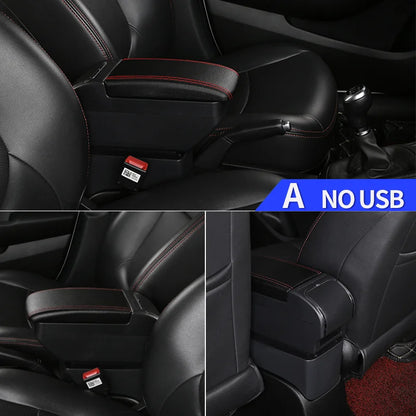 For Mitsubishi Attrage Mirage Armrest For Mitsubishi Mirage Space Star Car armrest Box Retrofit parts car accessorie Storage box