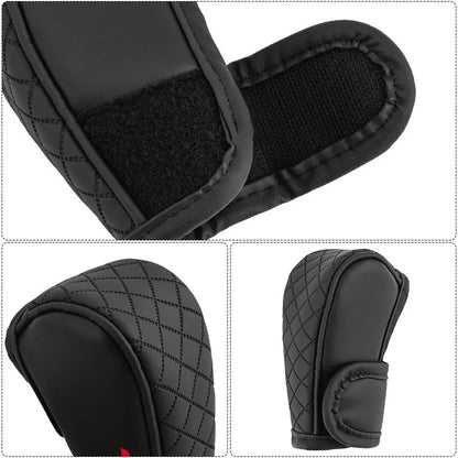 Car Shift Handle Cover Leather Universal Non-Slip Wear-resistant Shift Knob For Mitsubishi lancer asx outlander pajero l200