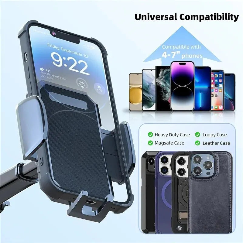 Sucker Car Phone Holder Mount Stand Suction Cup Smartphone Mobile Cell Support in Car Bracket For iPhone Xiaomi Huawei Samsung