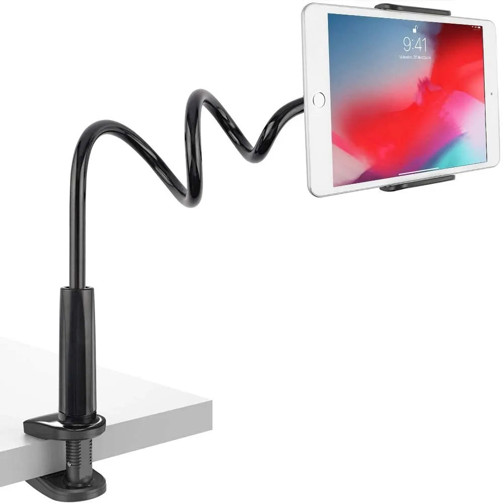 Large Size Tablet Stand 80cm Long Arm Bed Tablet Holder Mount for iPad Air Pro Mini Tablet Stands Clip Bracket 4 To 12 Inch Tabs