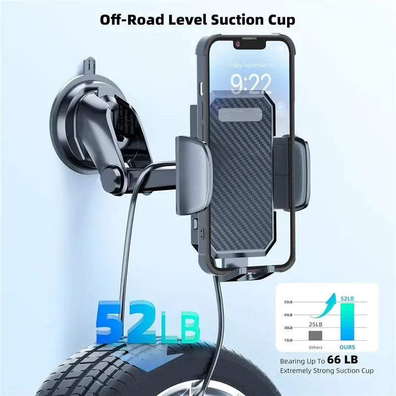 Sucker Car Phone Holder Mount Stand Suction Cup Smartphone Mobile Cell Support in Car Bracket For iPhone Xiaomi Huawei Samsung