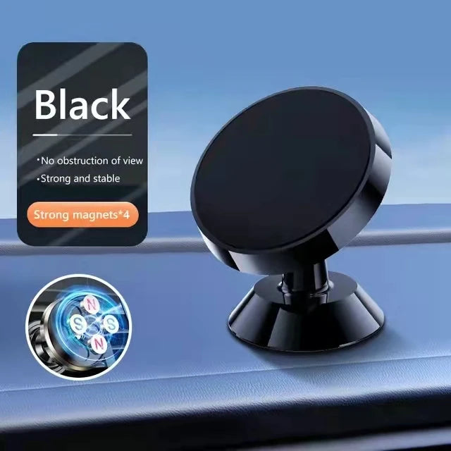 Magnetic Car Phone Holder Magnet Mount Mobile Cell Phone Stand GPS Support For iPhone 14 13 12 Pro Xiaomi Huawei Samsung Oneplus