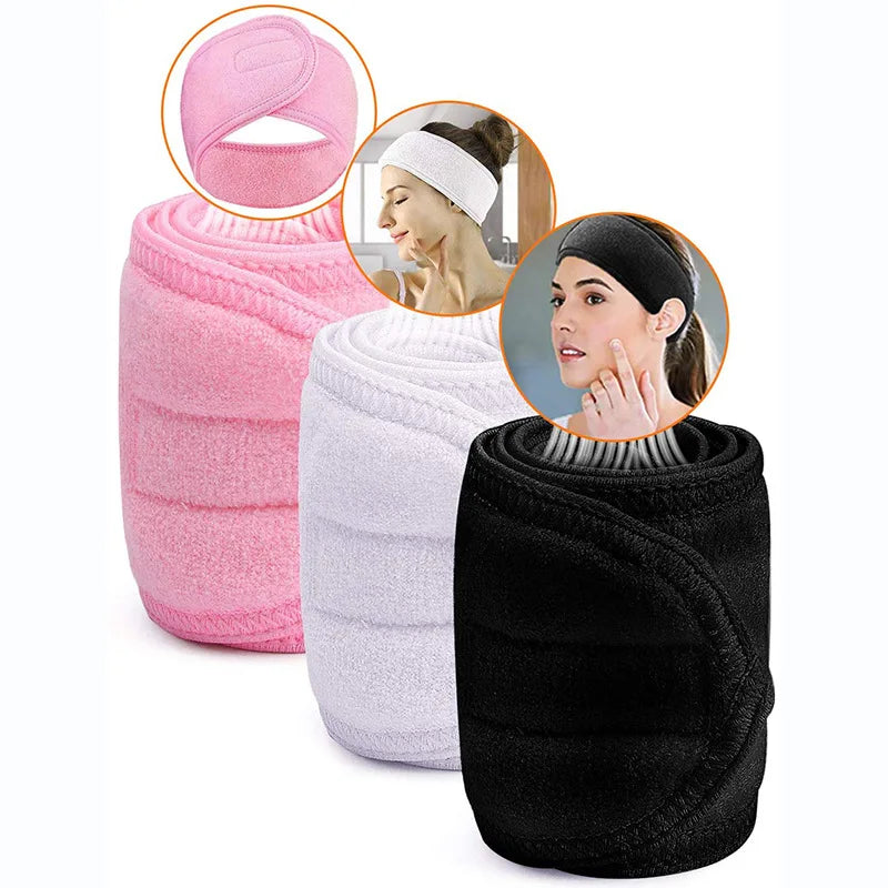 Face Washing Soft Toweling Hair Make Up Accessories