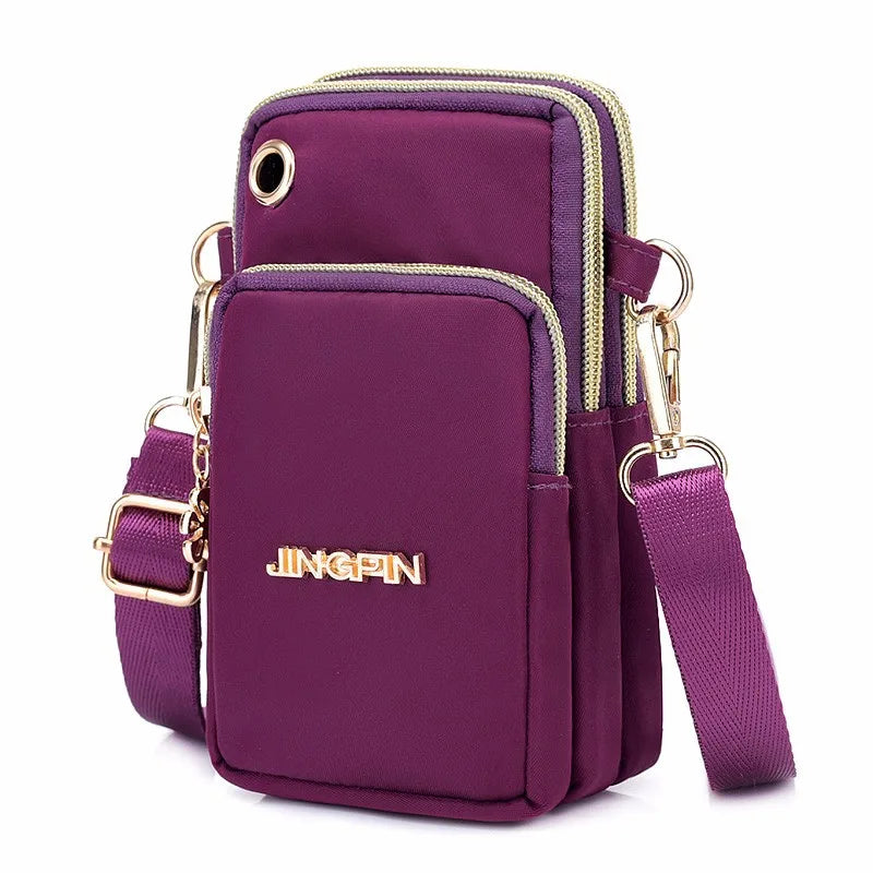 Casual Waterproof Nylon Crossbody Bags Women Messenger Shoulder Bag