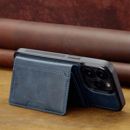 2 in 1 Magnetic Wallet Leather Case For iPhone 16 Pro Max 15 Plus Magsafe Phone Cover Fold Cards bag Kickstand