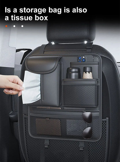 Car Seat Back Organizer Multi-Pocket Storage Bag