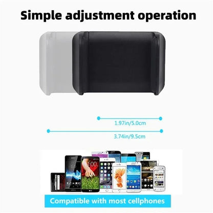 360 Car Phone Holder Rearview Mirror Mount Bracket Navigation GPS Mobile Stand Clip Foldable Adjustable Car Cell Phone Support