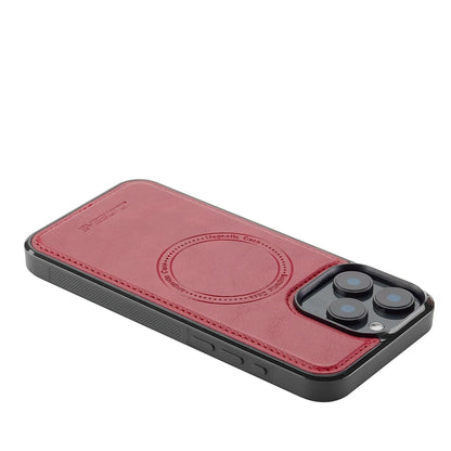 2 in 1 Magnetic Wallet Leather Case For iPhone 16 Pro Max 15 Plus Magsafe Phone Cover Fold Cards bag Kickstand
