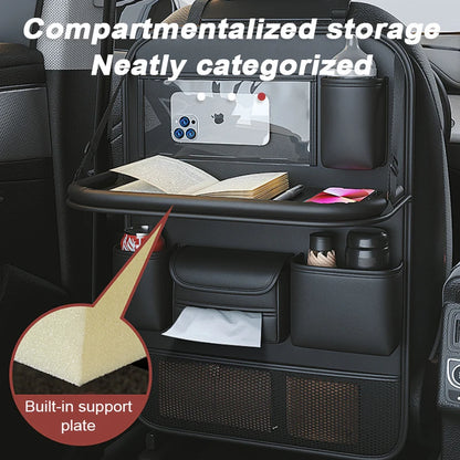 Car Seat Back Organizer Auto Back Seat Storage Bag