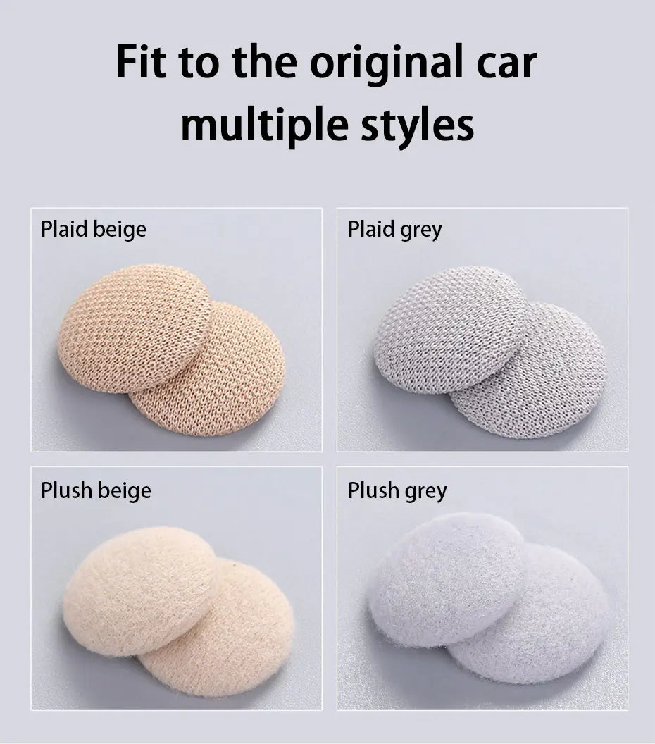 SEAMETAL 40pcs Car Interior Roof Buckles Headliner Ceiling Cloth Fixing Screw Care Fabric Buckle Rivets Car Retainer Cap Repair