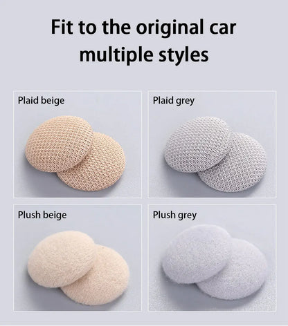 SEAMETAL 40pcs Car Interior Roof Buckles Headliner Ceiling Cloth Fixing Screw Care Fabric Buckle Rivets Car Retainer Cap Repair