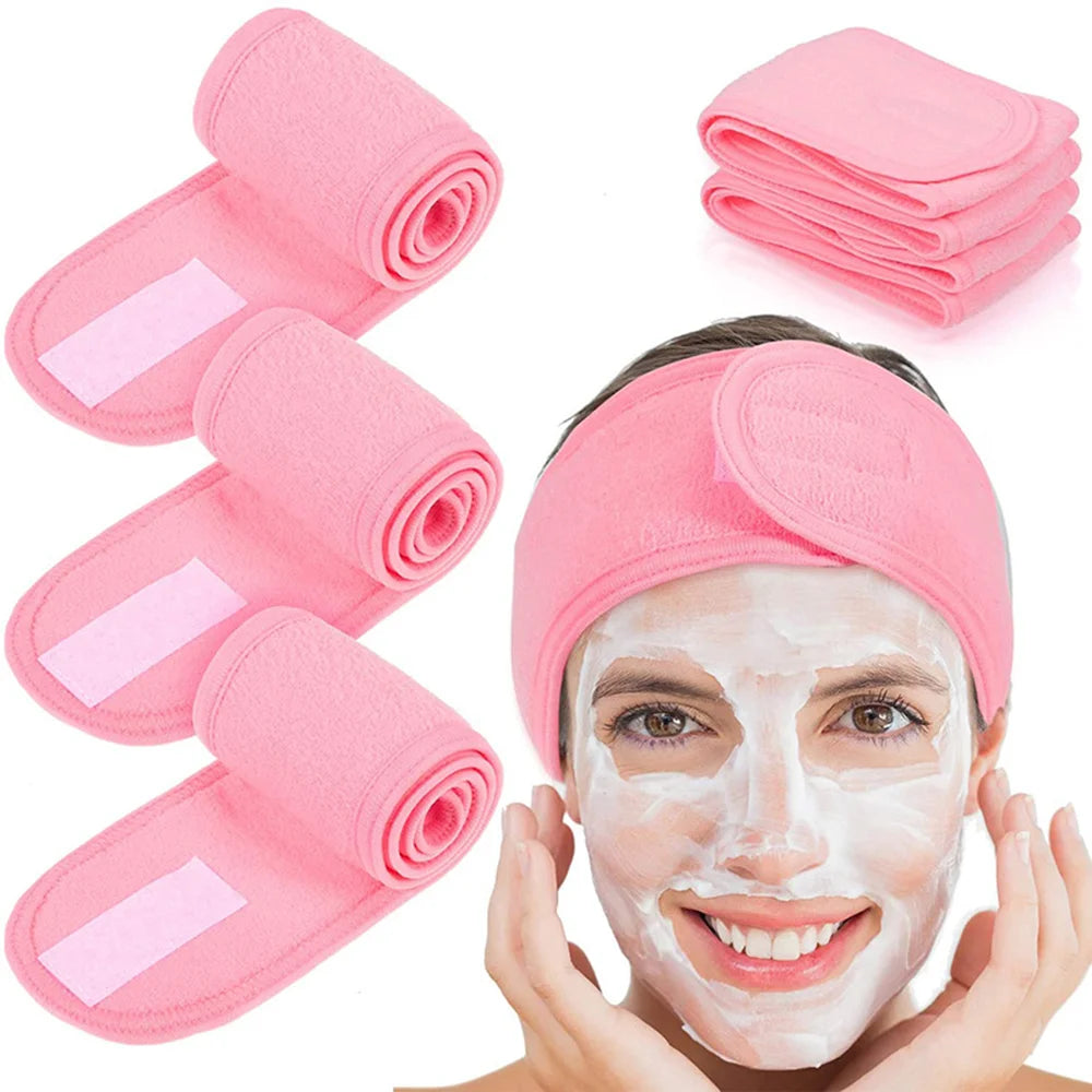 Face Washing Soft Toweling Hair Make Up Accessories
