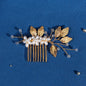 Hair Comb Luxury Metal Side Hair Clips Bridal Plate Hair Headdress Jewellery