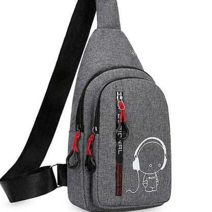 Men's and women's crossbody bag outdoor sports running