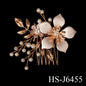 Hair Comb Luxury Metal Side Hair Clips Bridal Plate Hair Headdress Jewellery