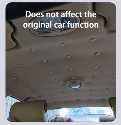 SEAMETAL 40pcs Car Interior Roof Buckles Headliner Ceiling Cloth Fixing Screw Care Fabric Buckle Rivets Car Retainer Cap Repair